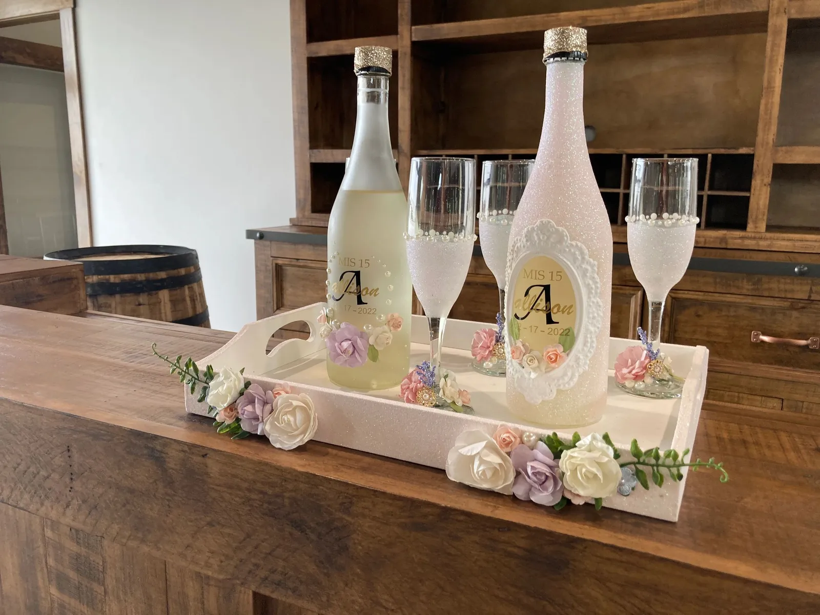 Elegant, meticulously maintained barn interior at the family-owned Primrose Hill venue